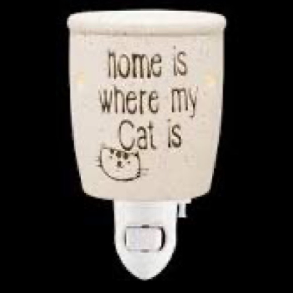 Scentsy Home Is Where My Cat Is Mini Warmer NIB